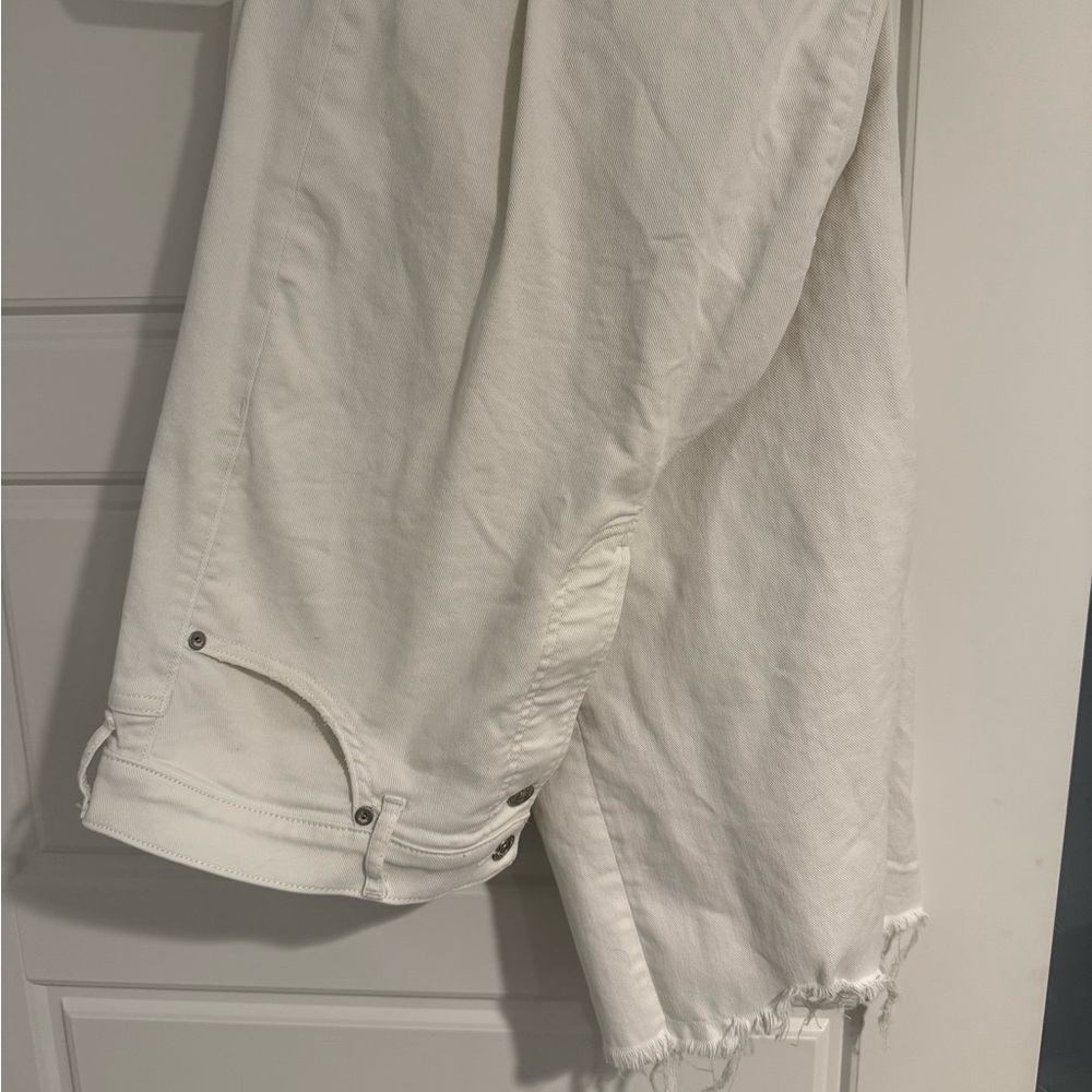 Express jeans raw hem, tall